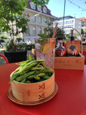 Edamame at Nooch in Bern