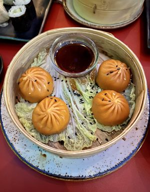 Fake pork buns!  at Nooch in Bern