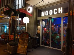 By night at Nooch in Uster