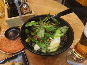 Tempura soup at Nooch in Uster