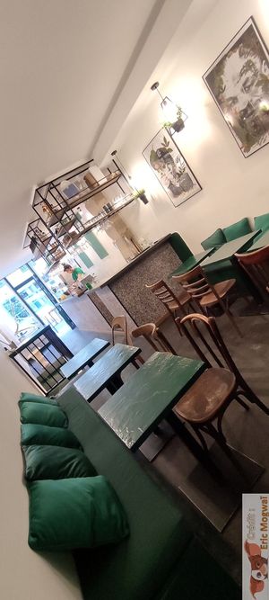 Inside seats at B.Better in Paris