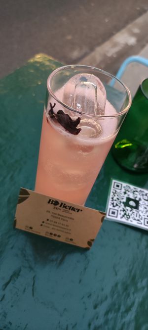 Super Cocktail with gin and grapefruit  at B.Better in Paris