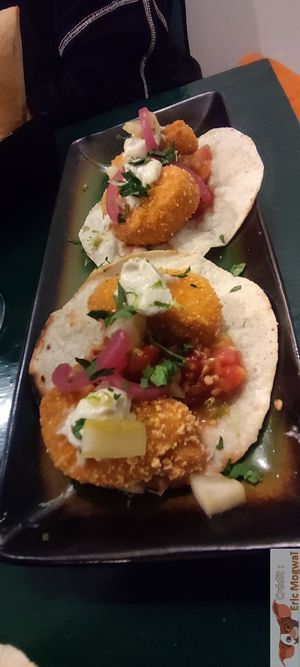 "No chicken" tacos at B.Better in Paris