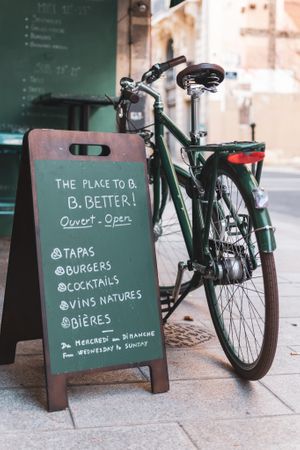 B.Better's bike at B.Better in Paris