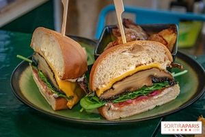 Burger Portobello at B.Better in Paris