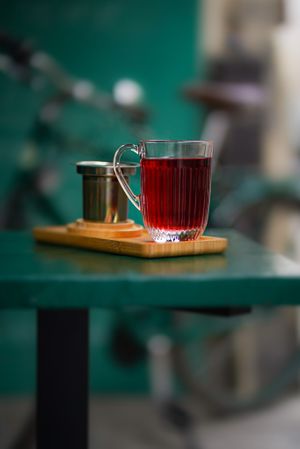 Hibiscus Tea at B.Better in Paris