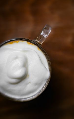 Cocconut Cappuccino at B.Better in Paris