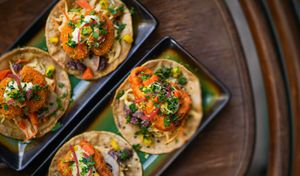 No-fish & No-chicken Tacos at B.Better in Paris