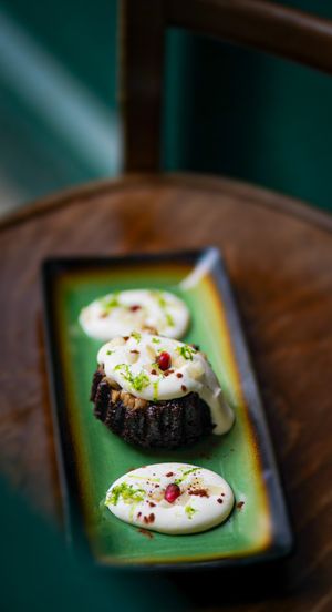 Gluten-free chocolate cake at B.Better in Paris