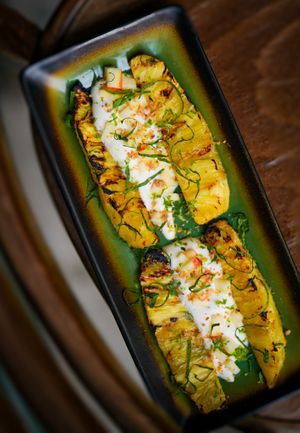 Roasted Pineapple at B.Better in Paris