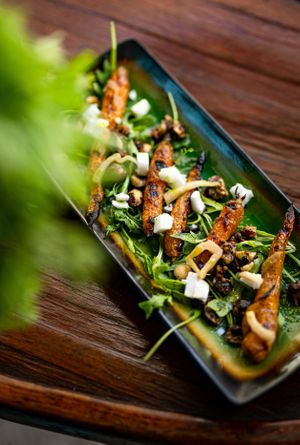 Roasted Organic Carrots at B.Better in Paris