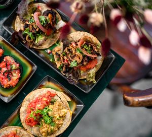 Mushroom Tacos & Quessadillas at B.Better in Paris