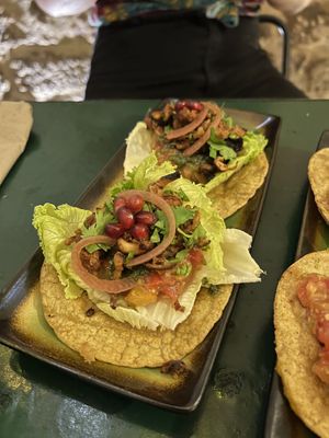 Mushroom tacos - 9€  at B.Better in Paris