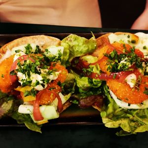 Quesadillas at B.Better in Paris