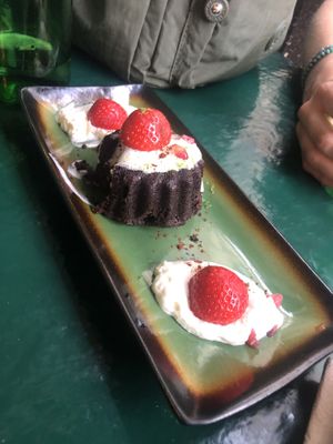 chocolate cake  at B.Better in Paris