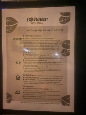   at B.Better in Paris