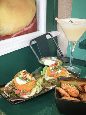 No-chicken Tacos, Potatoes and Homemade Mayo  at B.Better in Paris