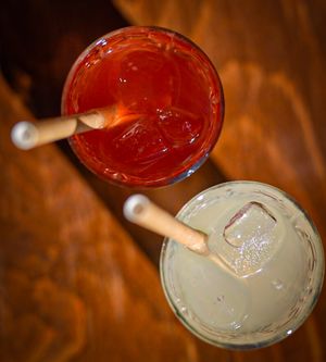 Homemade fresh drinks at B.Better in Paris