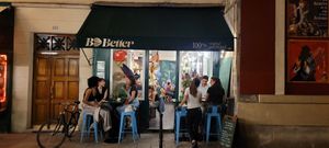 20 mins before closing, still full of people! at B.Better in Paris