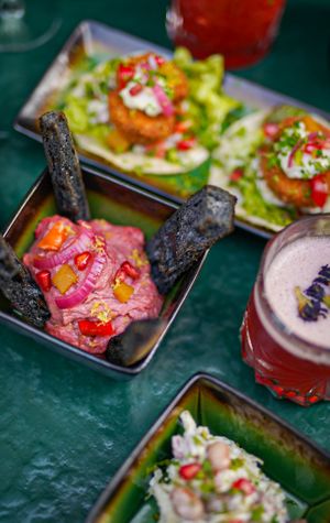 Spicy hummus at B.Better in Paris