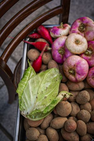Légumes Bio d'automne at B.Better in Paris