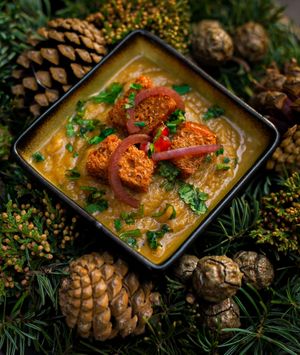 Soupe de pleurotes at B.Better in Paris