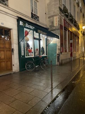 Front store #Veganuary at B.Better in Paris