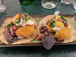 No-chicken tacos  #Veganuary at B.Better in Paris