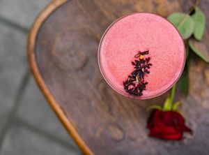 Cocktail Framboise at B.Better in Paris