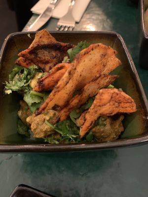 Roasted guacamole  at B.Better in Paris