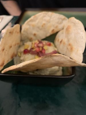 Hummus  at B.Better in Paris