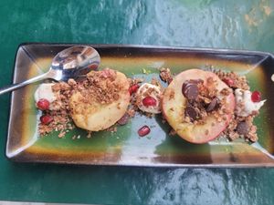 Grilled Peach at B.Better in Paris