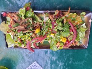 Smokey BBQ Mushroom Tacos at B.Better in Paris