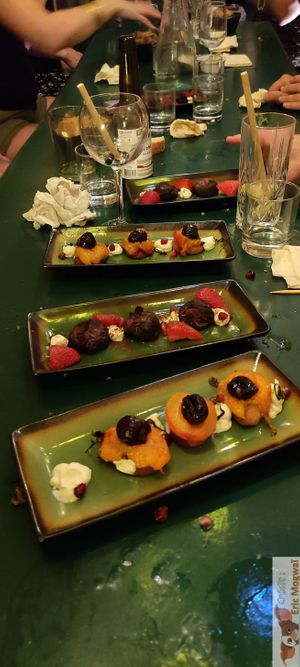 Dessert in mezze at B.Better in Paris