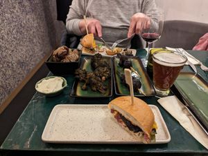 Amazing half burger #Veganuary at B.Better in Paris