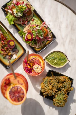 Spring Terrace meal at B.Better in Paris