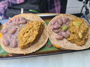 tortilla fromage et guacamole at B.Better in Paris
