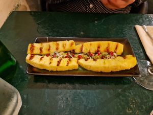 Dessert à l'ananas at B.Better in Paris