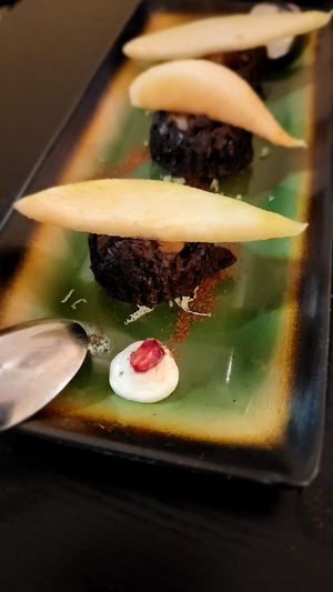 Chocolate pear cake at B.Better in Paris