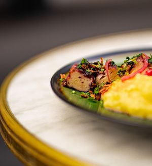 no-poulpe purée at B.Better in Paris