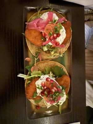 No-chicken tacos  at B.Better in Paris