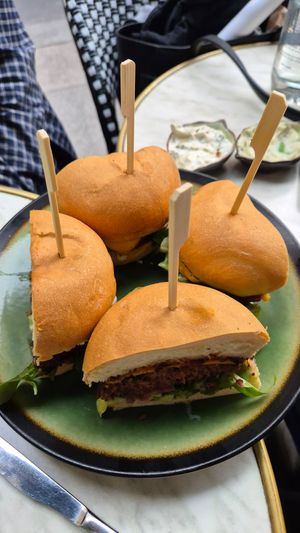 "Meat" burger at B.Better in Paris