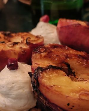Peach bbq at B.Better in Paris