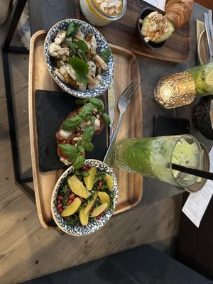 These dishes are NOT on the menu. They were made for me by their VEGAN CHEF! Yes, they have a vegan chef and the food was amazing! I highly recommend 2Takt!   at 2takt Café & Brasserie in Frederikshavn