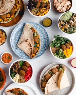 Bowls y Sánduches La Lleva Falafel Bar at La Lleva in Bogota