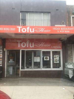 Outsid  at Tofu House - Vegan Restaurant in Canley Heights