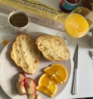 croissant :) at Land & Monkeys - Turenne in Paris