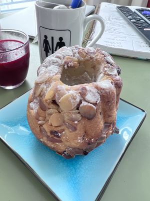 Small baked good  at Land & Monkeys - Turenne in Paris