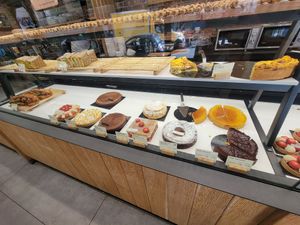 Full sized pastries at Land & Monkeys - Turenne in Paris