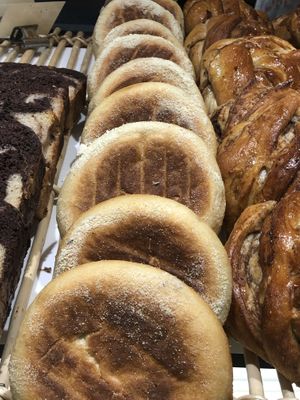 Sweet roll selection  at Land & Monkeys - Turenne in Paris